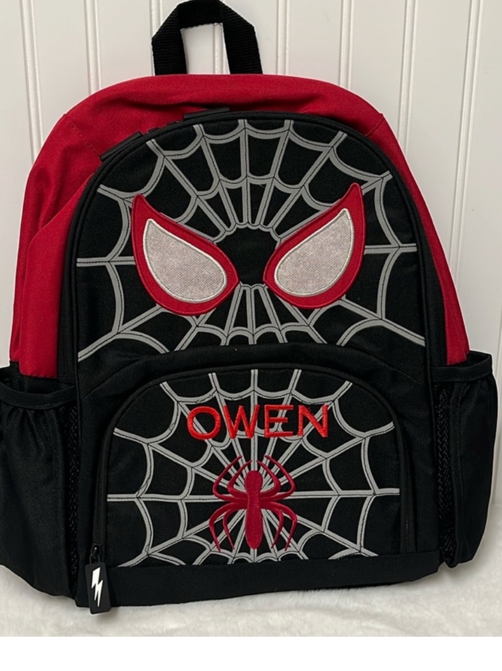 Pottery Barn Kids Mackenzie spiderman backpack